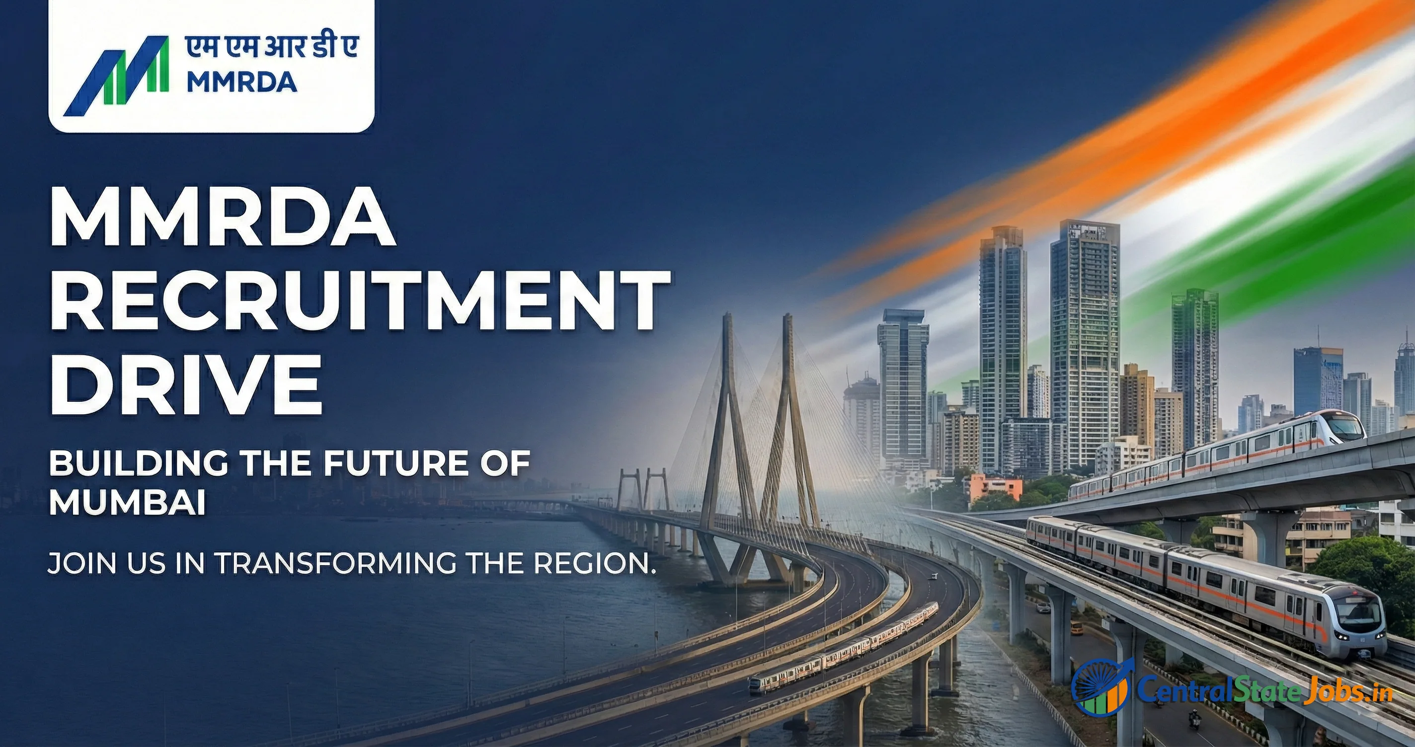 MMRDA Assistant Engineer, Junior Engineer and Other Posts Recruitment 2026