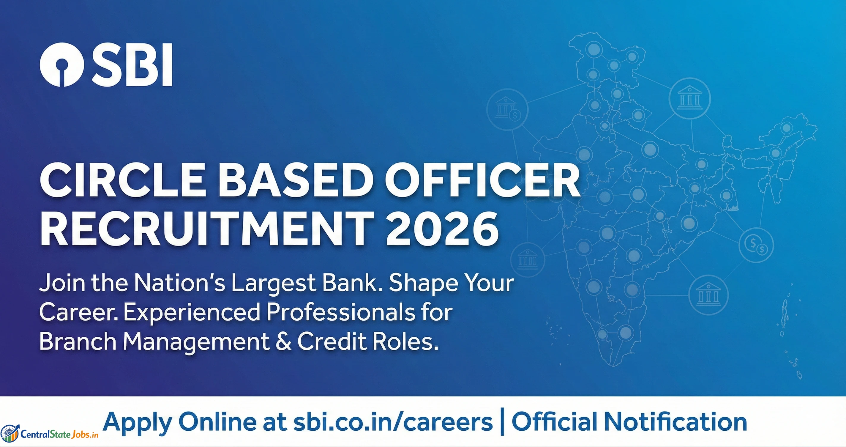 SBI Circle Based Officer CBO Recruitment 2026