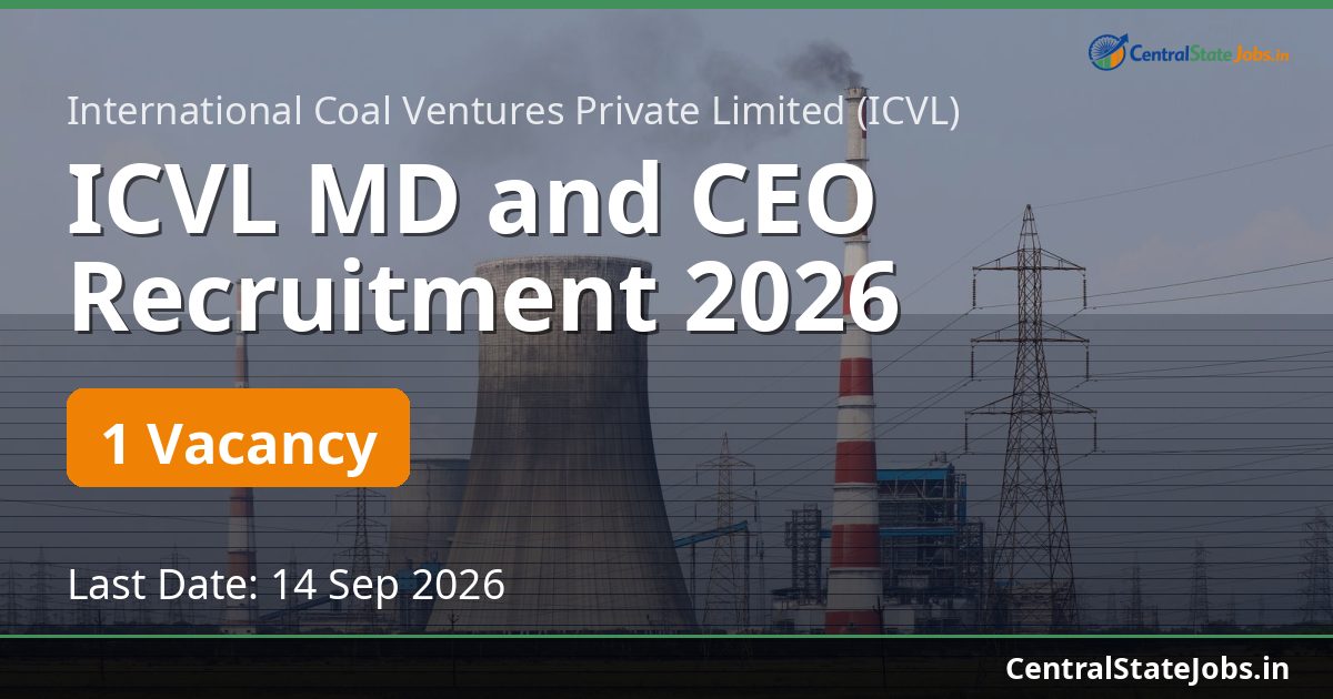 ICVL MD and CEO Recruitment 2026