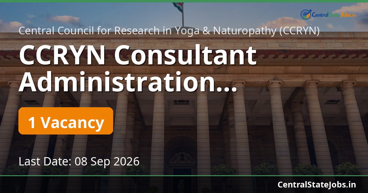 CCRYN Consultant Administration Recruitment 2026