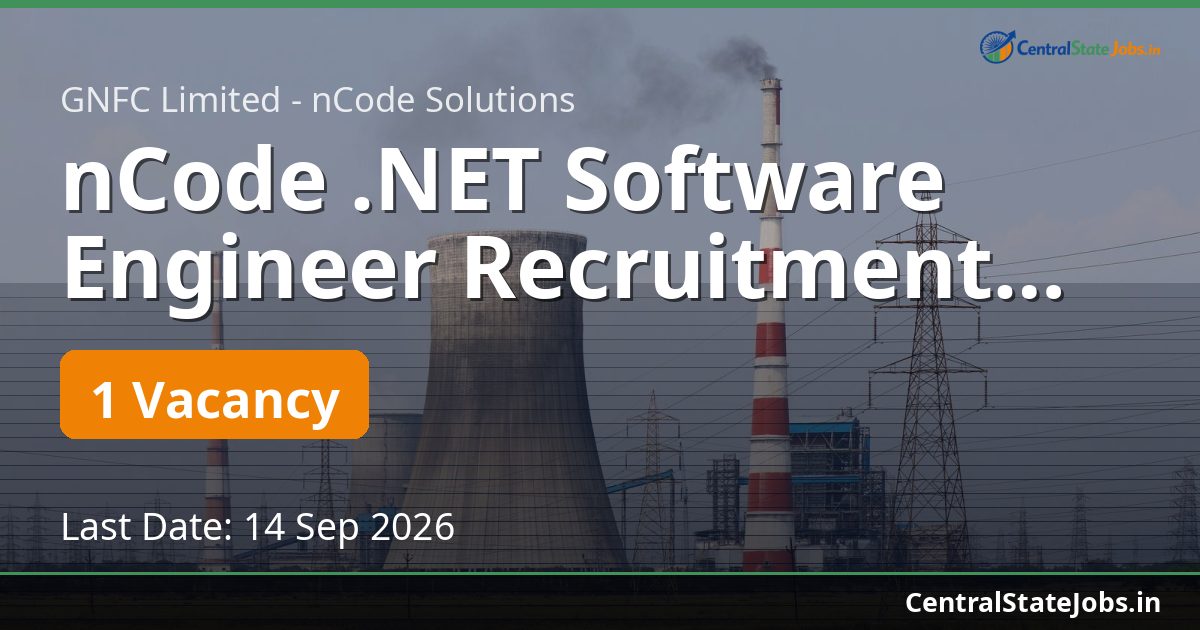 nCode .NET Software Engineer Recruitment 2026