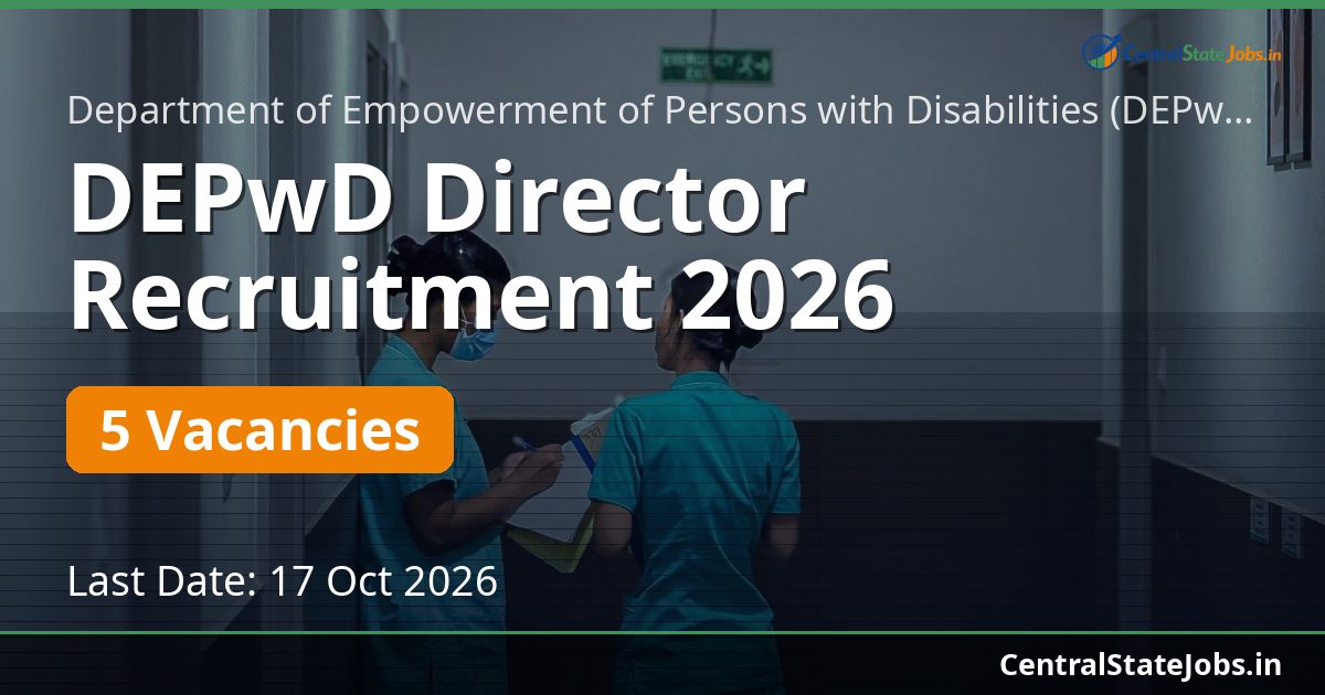 DEPwD Director Recruitment 2026