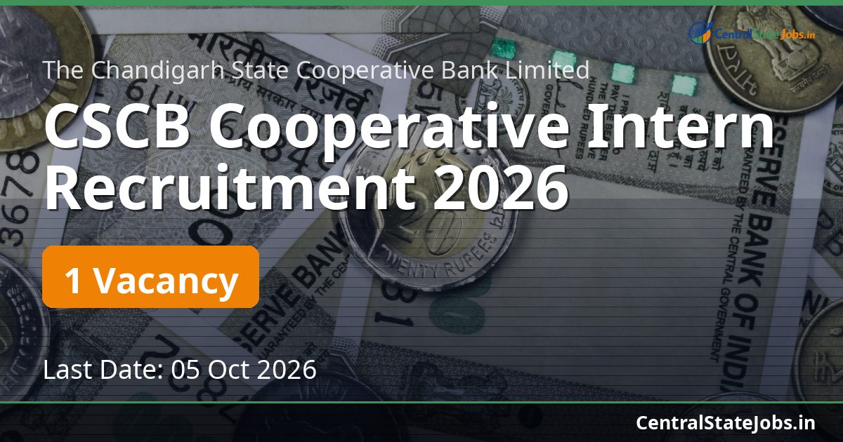 CSCB Cooperative Intern Recruitment 2026