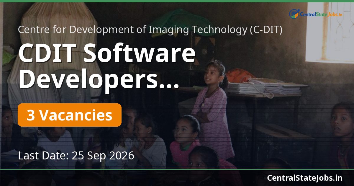 CDIT Software Developers Computational Linguistics 2026