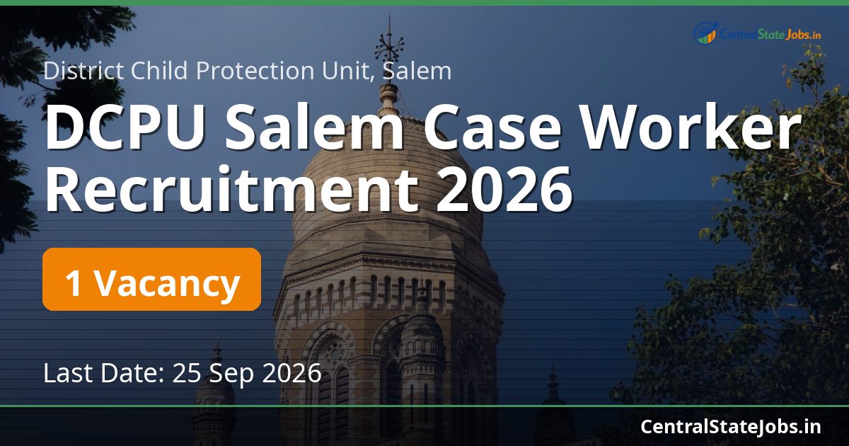 DCPU Salem Case Worker Recruitment 2026
