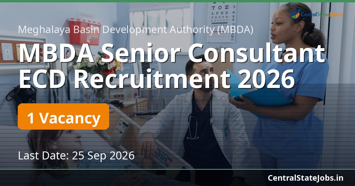 MBDA Senior Consultant ECD Recruitment 2026