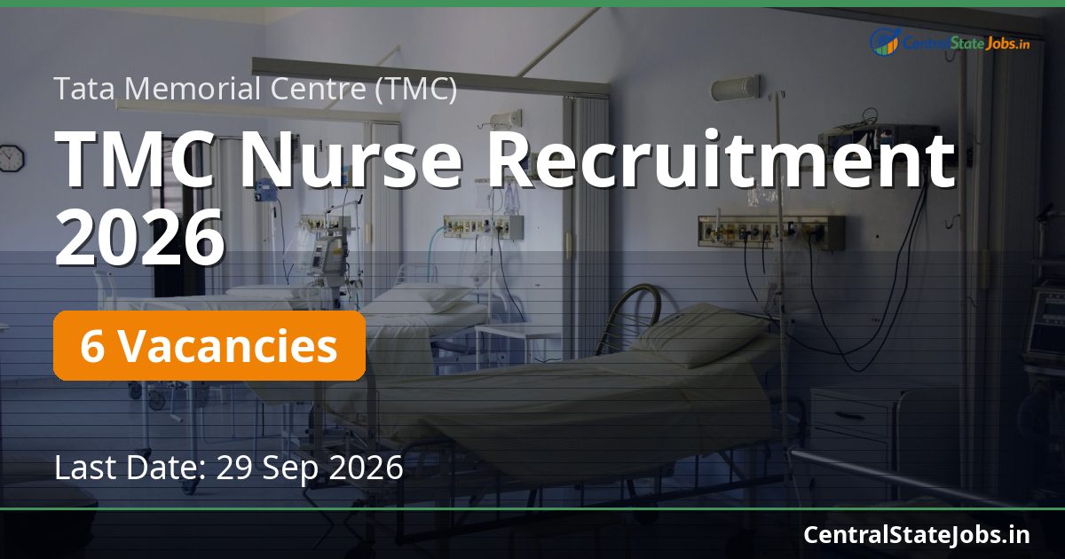 TMC Nurse Recruitment 2026