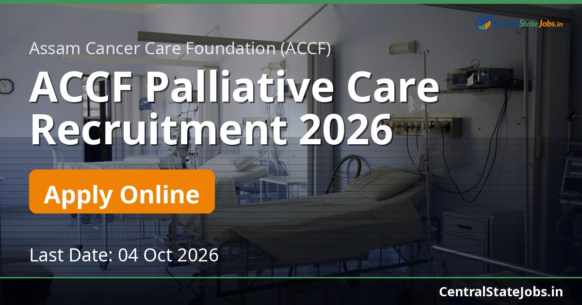 ACCF Palliative Care Recruitment 2026