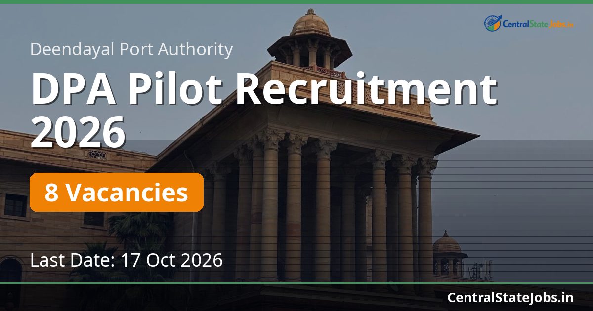 DPA Pilot Recruitment 2026