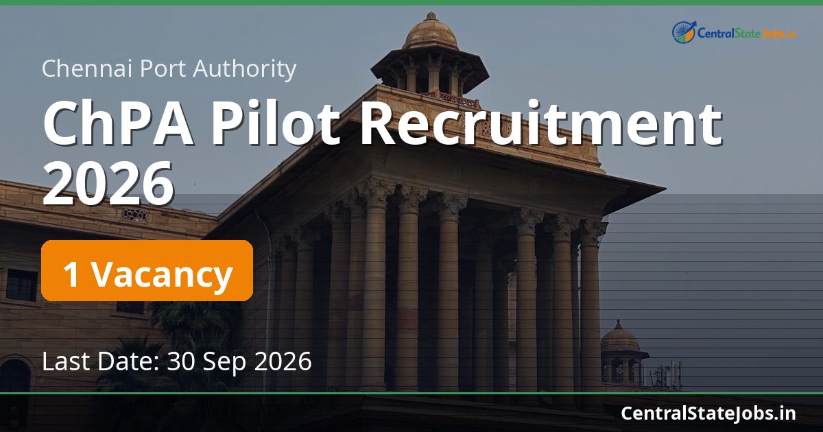 ChPA Pilot Recruitment 2026