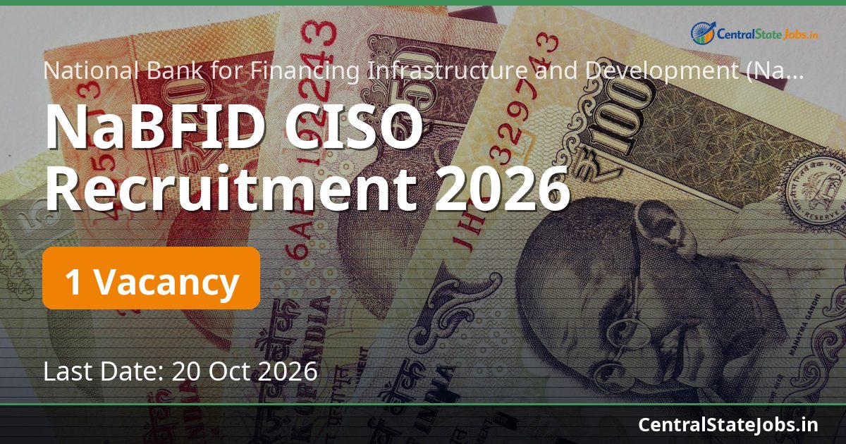 NaBFID CISO Recruitment 2026