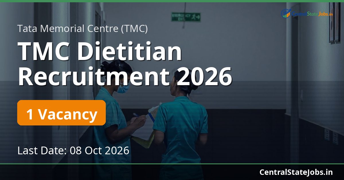 TMC Dietitian Recruitment 2026