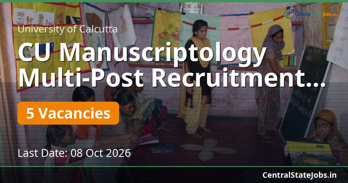 CU Manuscriptology Multi-Post Recruitment 2026