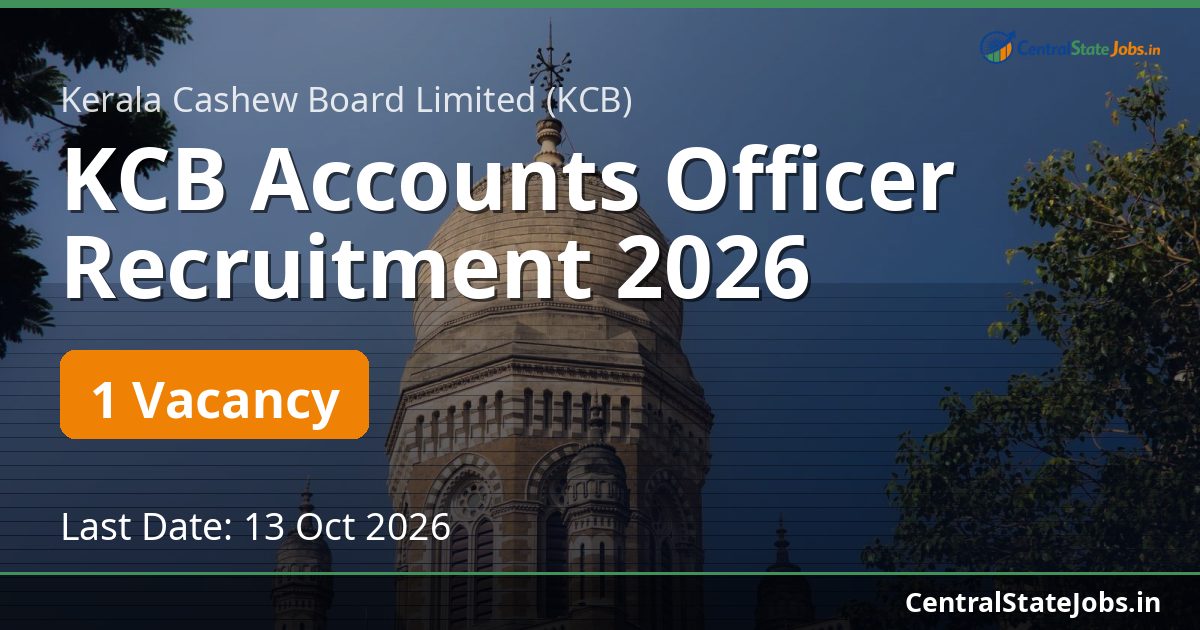 KCB Accounts Officer Recruitment 2026