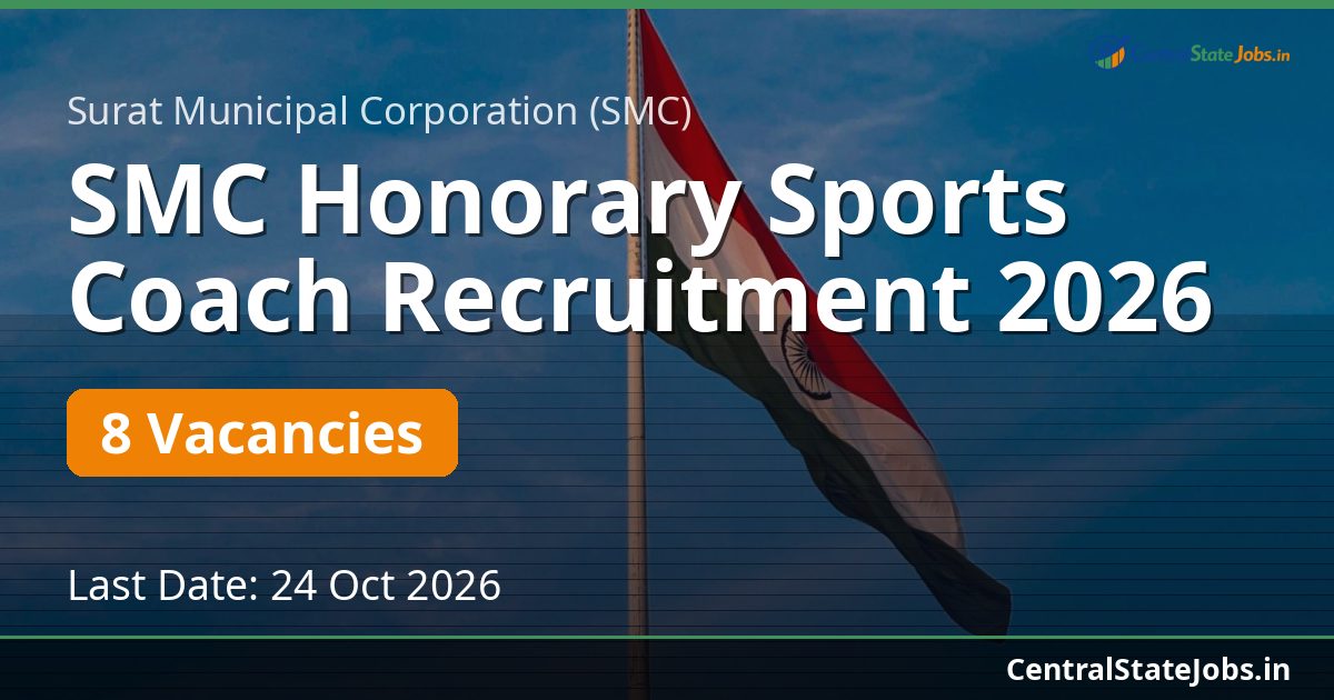 SMC Honorary Sports Coach Recruitment 2026