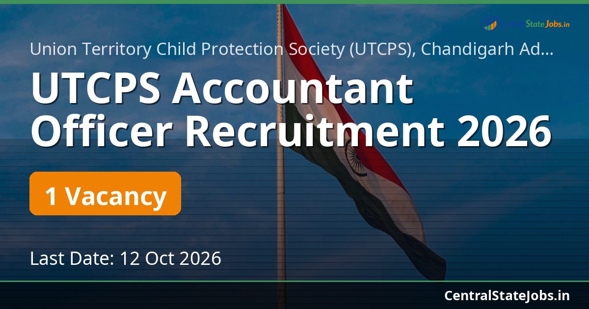 UTCPS Accountant Officer Recruitment 2026