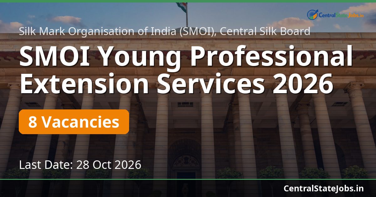 SMOI Young Professional Extension Services 2026