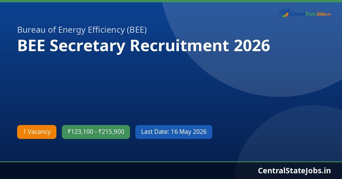 BEE Secretary Recruitment 2026