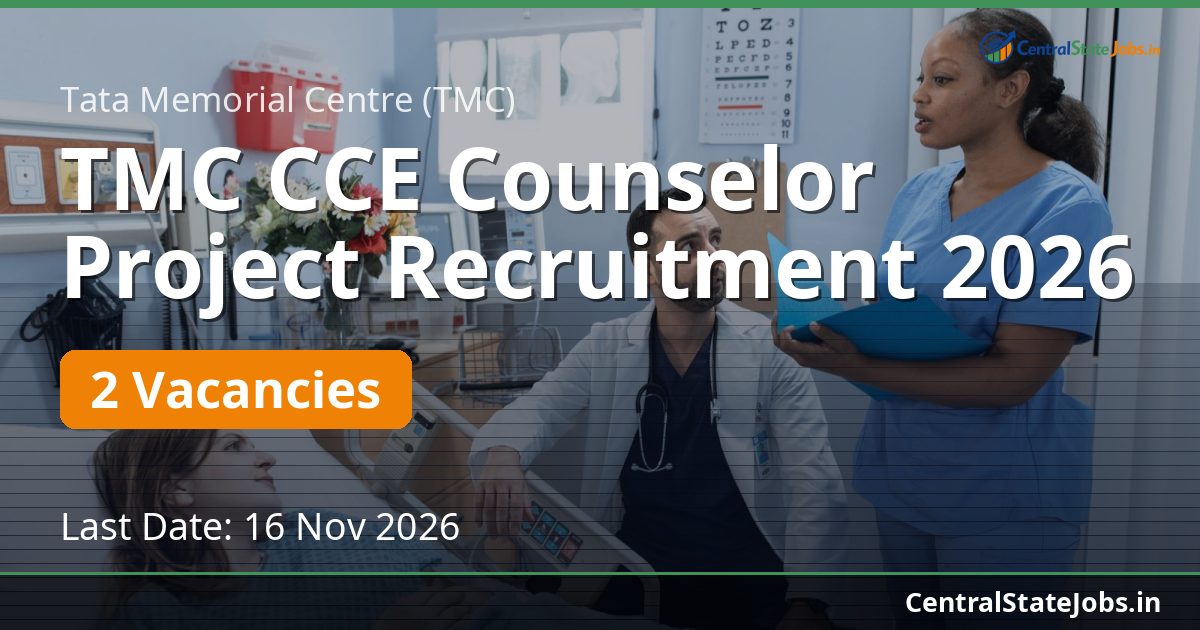 TMC CCE Counselor Project Recruitment 2026