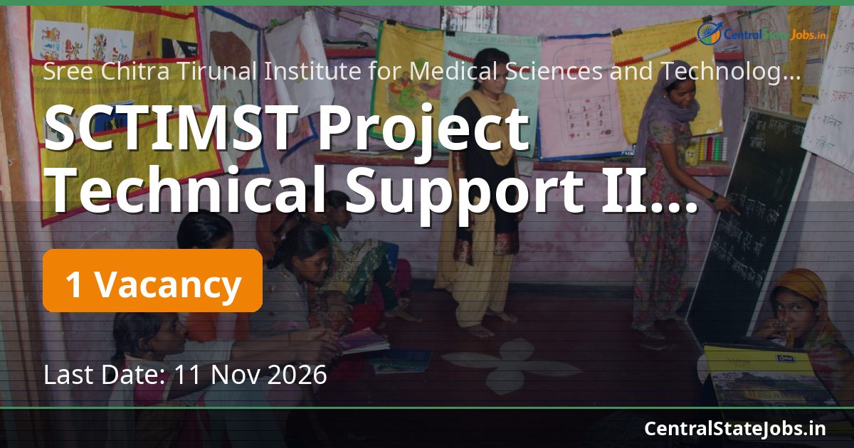 SCTIMST Project Technical Support II Preeclampsia 2026