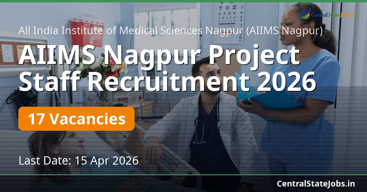 AIIMS Nagpur Project Staff Recruitment 2026