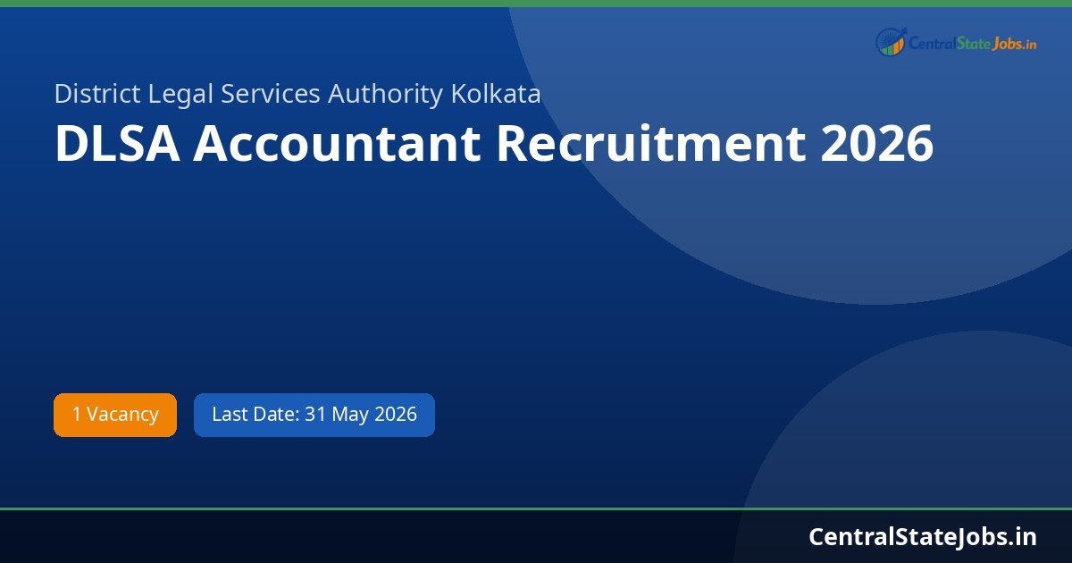DLSA Accountant Recruitment 2026