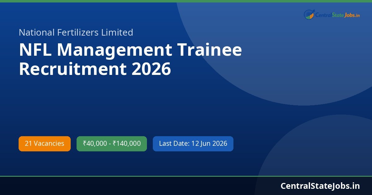 NFL Management Trainee Recruitment 2026