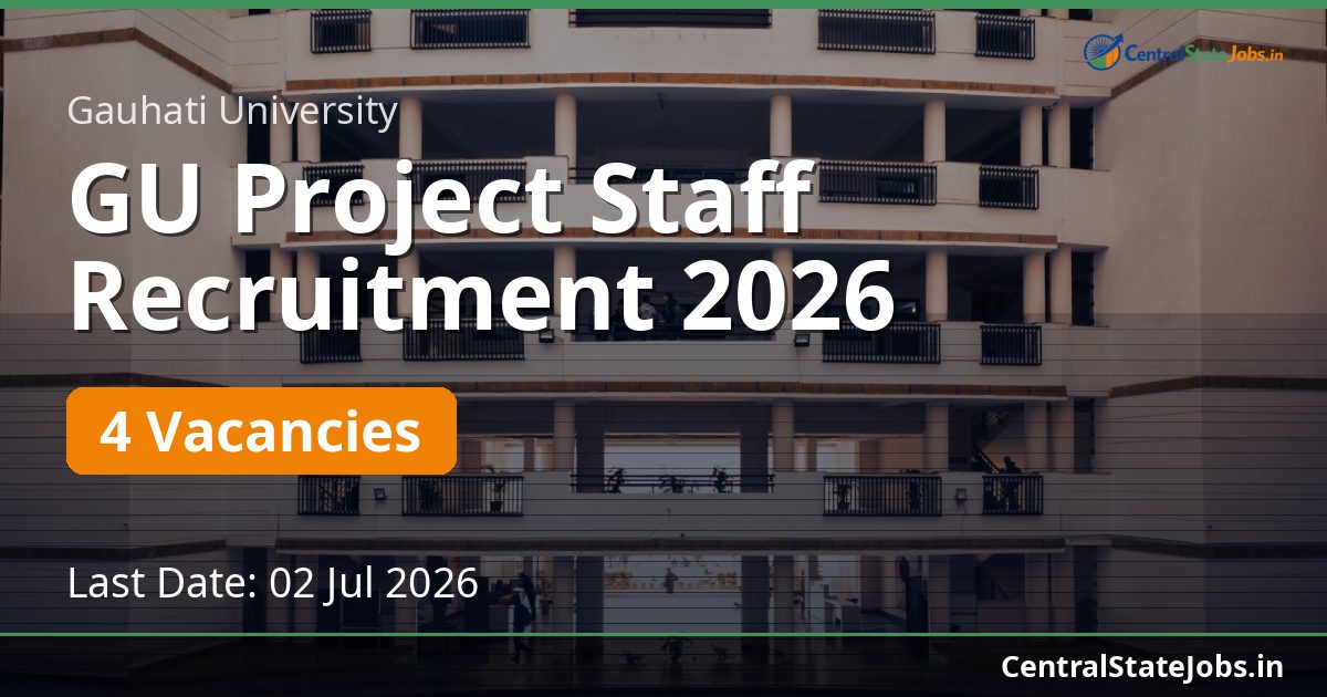 GU Project Staff Recruitment 2026