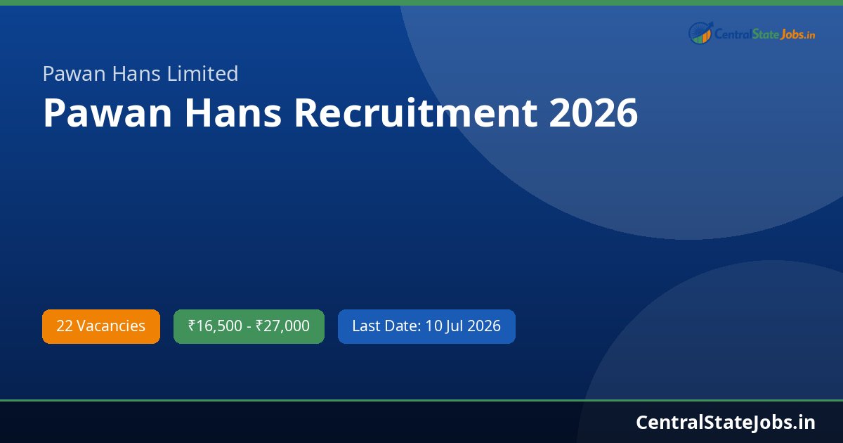 Pawan Hans Recruitment 2026