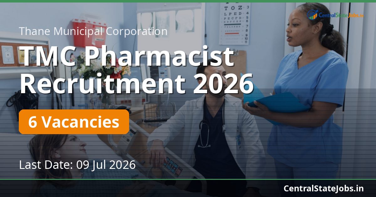 TMC Pharmacist Recruitment 2026