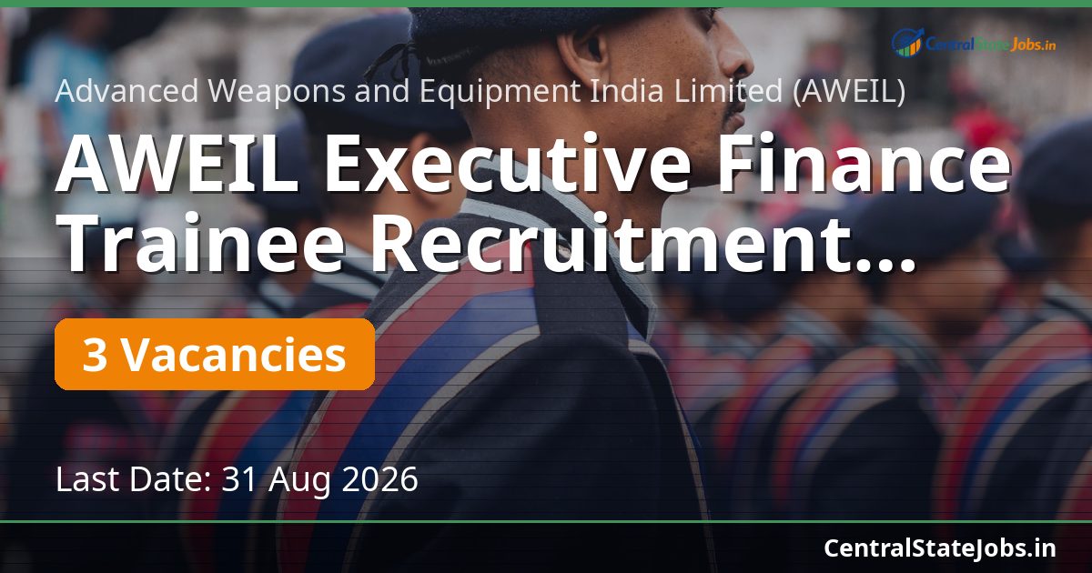 AWEIL Executive Finance Trainee Recruitment 2026